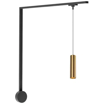 Kuzco Remuda 1 Light Brushed Gold Dimmable 3000k Led Trilo Track Wall Kit