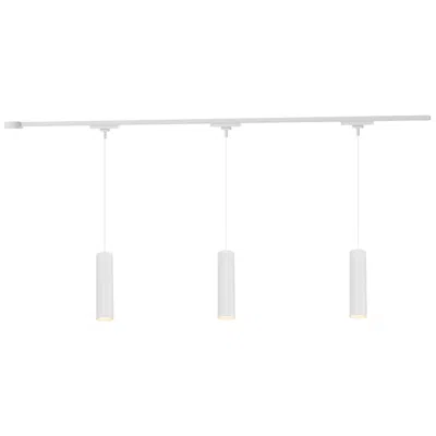 Kuzco Remuda 3 Light White Dimmable 4000k Led Trilo Track Ceiling Kit