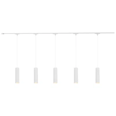 Kuzco Remuda 5 Light White Dimmable 4000k Led Trilo Track Ceiling Kit