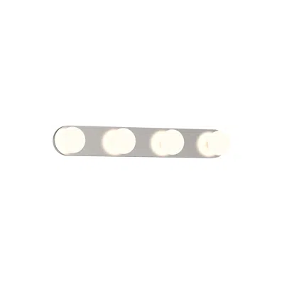 Kuzco Rezz Led 16-in Brushed Nickel Vanity Light