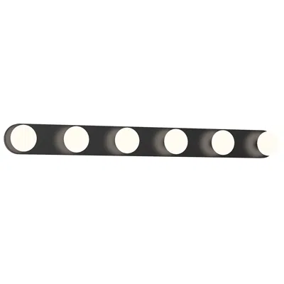 Kuzco Rezz Led 25-in Black Vanity Light