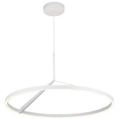 Kuzco Roda Led 31-in White Pendant