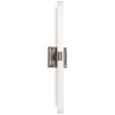 Kuzco Rona 24" High Brushed Nickel Led Wall Sconce