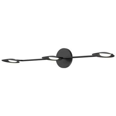 Kuzco Rotaire Led 33-in Black Vanity Light