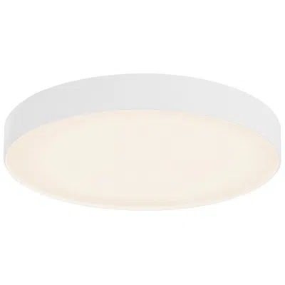 Kuzco Rynn 7-in White Dimmable Led Flush Mount