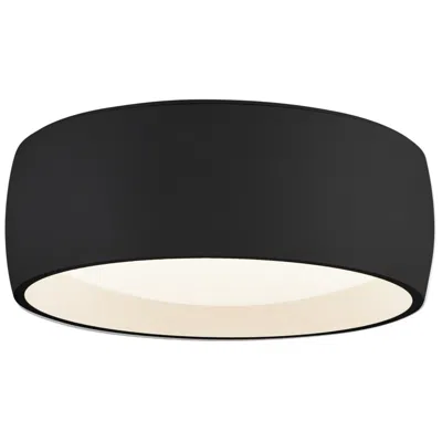 Kuzco Savile Led 4-in Black Flush Mount