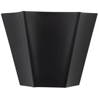 Kuzco Shelton 10-in Matte Black Wall/vanity Light