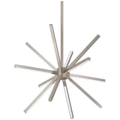 Kuzco Sirius Minor Led 20-in Brushed Nickel Led Chandeliers