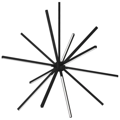 Kuzco Sirius Minor Led 32-in Black Led Chandeliers