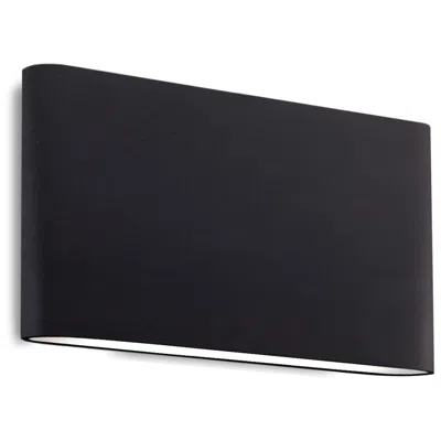 Kuzco Slate Led 10-in Black All-terior Wall Sconce