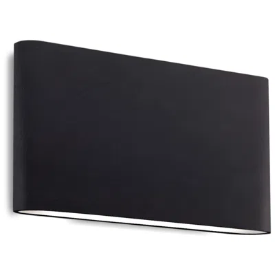 Kuzco Slate Led 10-in Black All-terior Wall Sconce