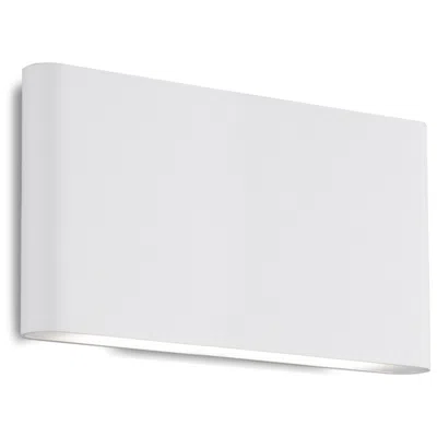 Kuzco Slate Led 10-in White All-terior Wall Sconce