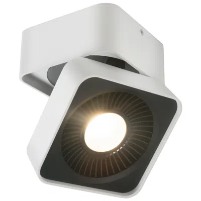 Kuzco Solo Led 4-in White Flush Mount