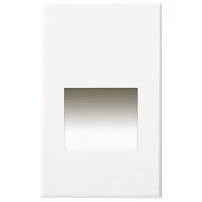 Kuzco Sonic 3" Wide White Vertical Led Outdoor Step Light