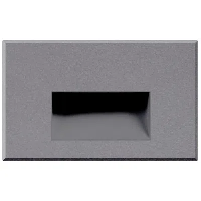 Kuzco Sonic 5" Wide Gray Horizontal Led Outdoor Step Light