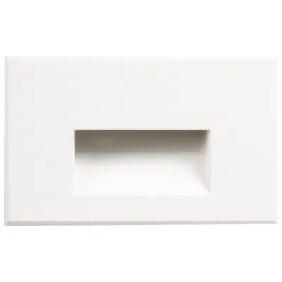 Kuzco Sonic 5" Wide White Led Outdoor Recessed Step Light