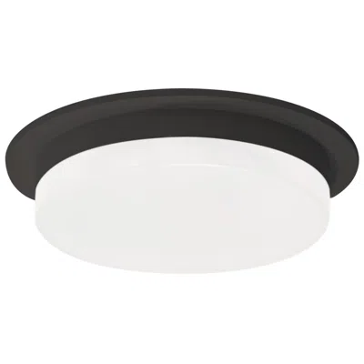 Kuzco Stockton Led 6-in Black Flush Mount