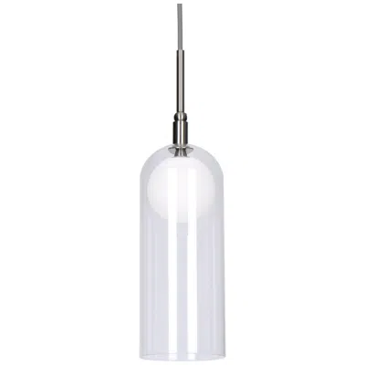 Kuzco Stylo Led 4-in Brushed Nickel Pendant