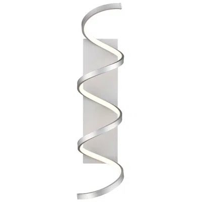 Kuzco Synergy Led 30-in Antique Silver Wall Sconce