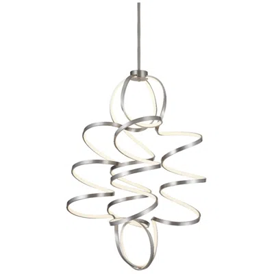 Kuzco Synergy Led 41-in Antique Silver Led Chandeliers