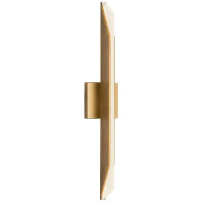 Kuzco Tachi Led 25-in Vintage Brass Vanity Light