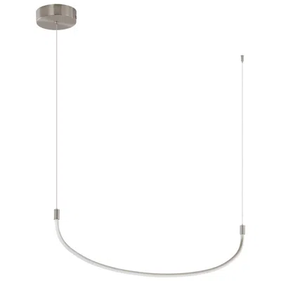 Kuzco Talis Led 36-in Brushed Nickel Linear Pendant