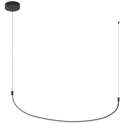 Kuzco Talis Led 48-in Black Linear Pendant