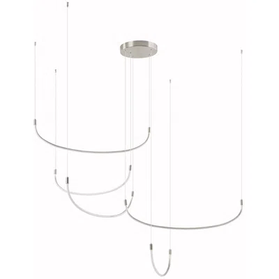 Kuzco Talis Led 70-in Brushed Nickel Multi-pendant