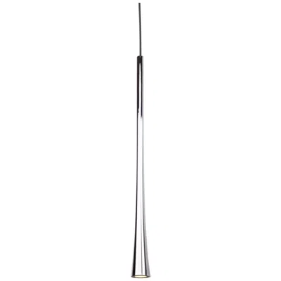 Kuzco Taper Led 16-in Chrome Pendant