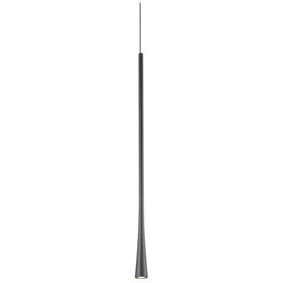 Kuzco Taper Led 24-in Black Pendant