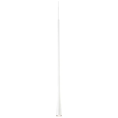 Kuzco Taper Led 24-in White Pendant
