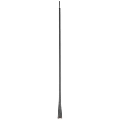 Kuzco Taper Led 32-in Black Pendant