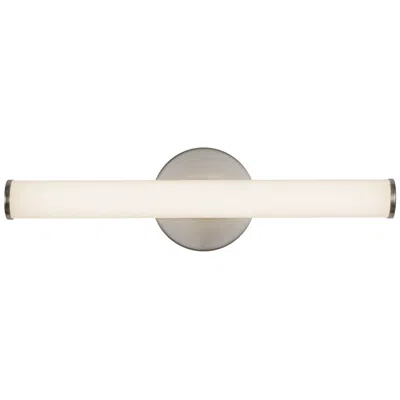 Kuzco Tectra 18-in Brushed Nickel Dimmable Led Wall/vanity Light