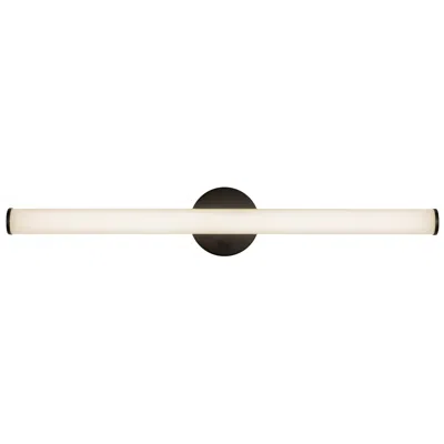 Kuzco Tectra 30-in Black Dimmable Led Wall/vanity Light
