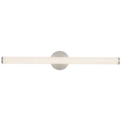 Kuzco Tectra 30-in Brushed Nickel Dimmable Led Wall/vanity Light