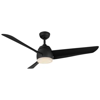 Kuzco Thalia Led 54-in Matte Black Ceiling Fan