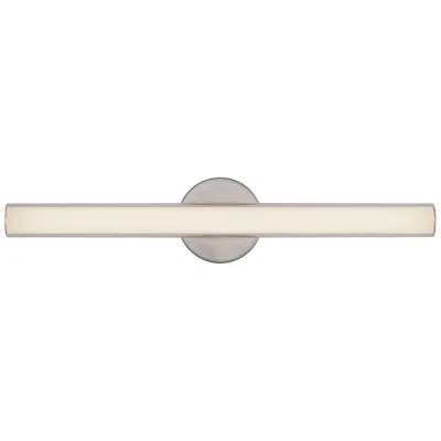 Kuzco Tole 24-in Brushed Nickel Dimmable Led Wall/vanity Light