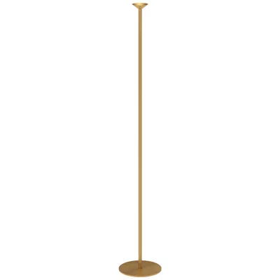 Kuzco Valor 78-in Brushed Gold Dimmable Led Floor Lamp