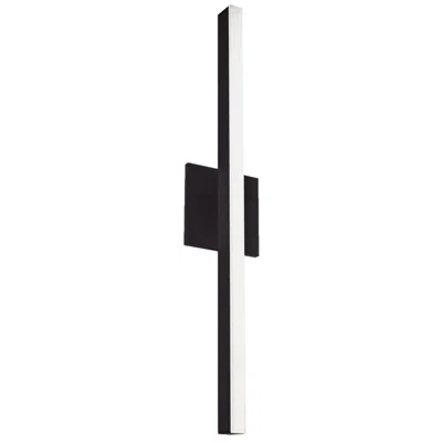 Kuzco Vega 23" High Black Ada Led Wall Sconce