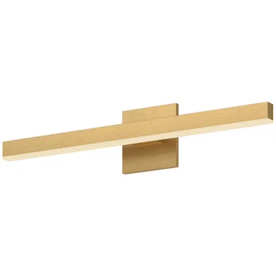 Kuzco Vega 23" Wide Brushed Gold Led Vanity Bath Light