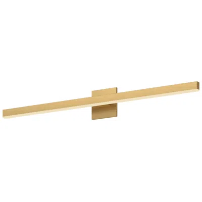 Kuzco Vega Led 37-in Brushed Gold Vanity Light