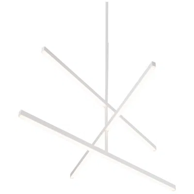 Kuzco Vega Led 45-in White Led Chandeliers