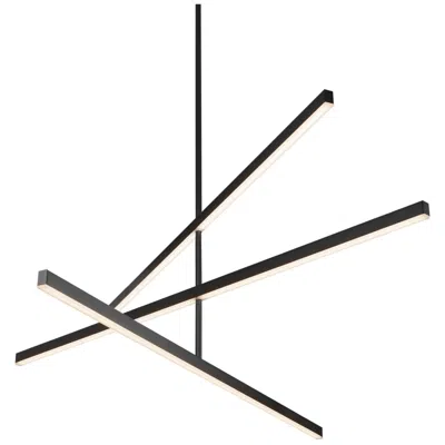Kuzco Vega Led 56-in Black Led Chandeliers