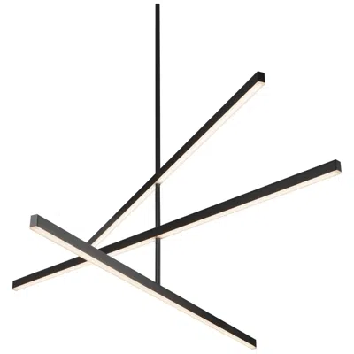 Kuzco Vega Led 56-in Black Led Chandeliers