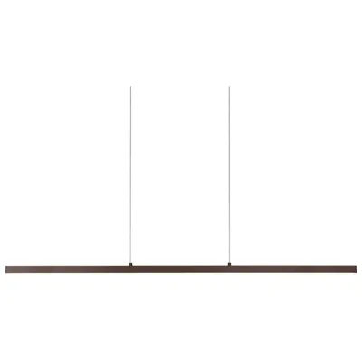 Kuzco Vega Led 56-in Black Linear Pendant