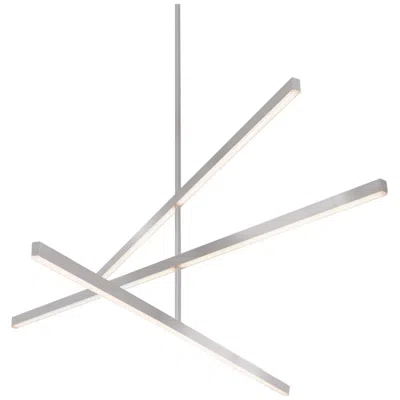 Kuzco Vega Led 56-in Brushed Nickel Led Chandeliers