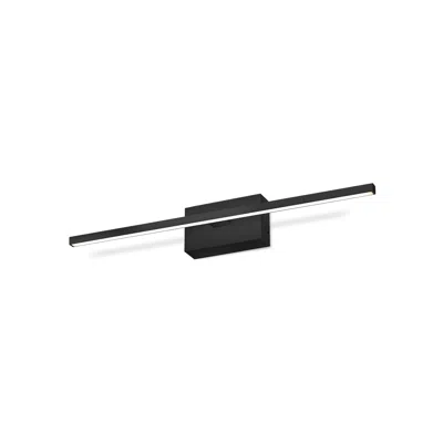 Kuzco Vega Minor 24" Wide Black Led Vanity Bath Light