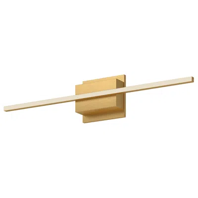 Kuzco Vega Minor Led 24-in Brushed Gold Wall Sconce