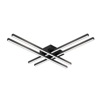 Kuzco Vega Minor Led 32-in Black Flush Mount