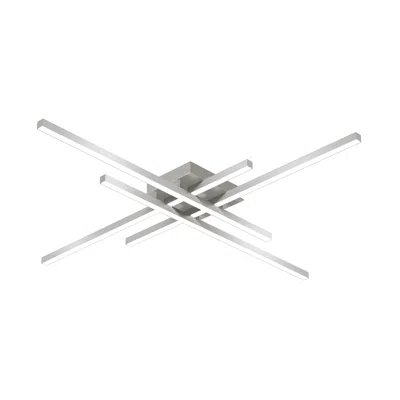 Kuzco Vega Minor Led 32-in Brushed Nickel Flush Mount